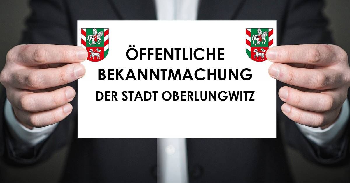 Weitere öffentliche Bekanntmachungen