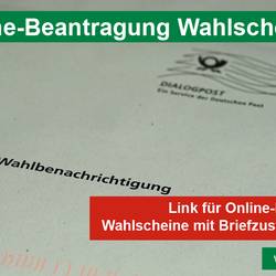 Bild Wahlschein online beantragen